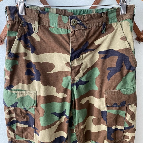 Vintage Military Camo Cargo Pants - Picture 2 of 13